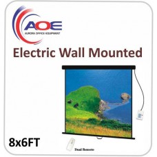 Electric Wall Mounted Matte White 8x6FT